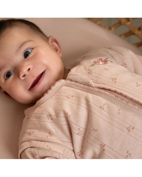 LITTLE DUTCH. Υπνόσακος χειμερινός ζακάρ Pure Blossom 90εκ.
