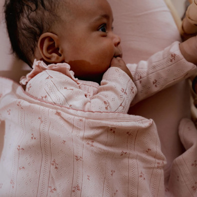 LITTLE DUTCH. Κουβέρτα καλοκαιρινή Pure Blossom 110x140