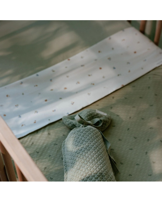 LITTLE DUTCH. Κουβέρτα καλοκαιρινή Pure Sage 70x100