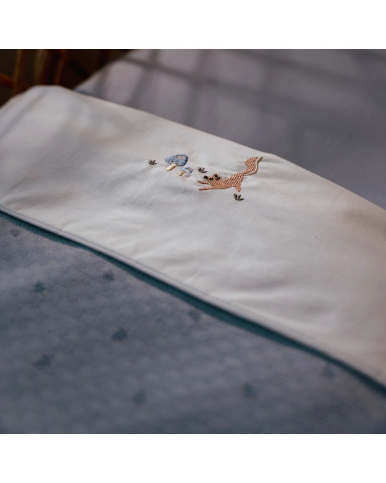 LITTLE DUTCH. Κουβέρτα καλοκαιρινή Pure Denim Blue 70x100