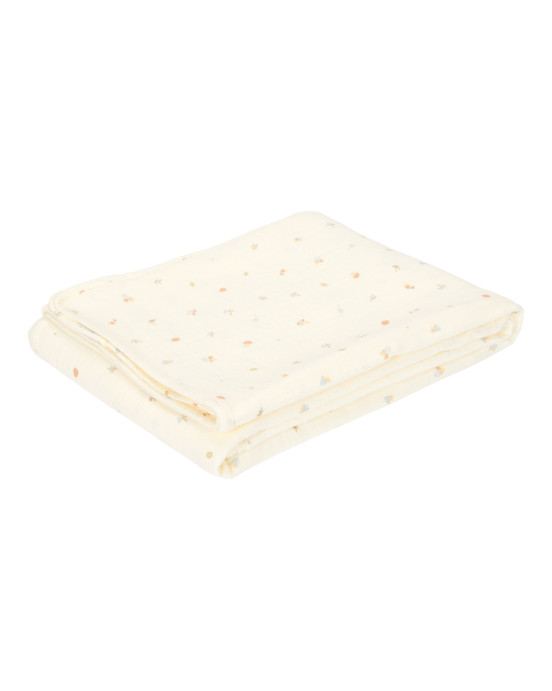 LITTLE DUTCH. Κουβέρτα καλοκαιρινή από μουσελίνα Forest Treasures 100x70