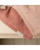 LITTLE DUTCH. Κουβέρτα πλεκτή Pure Pink Blush 70x100