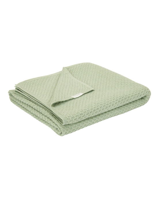 LITTLE DUTCH. Κουβέρτα πλεκτή Pure Sage 70x100