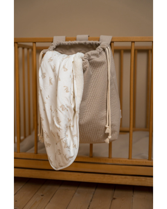 LITTLE DUTCH. Σάκος παιχνιδιών για κρεβάτι Pure Beige