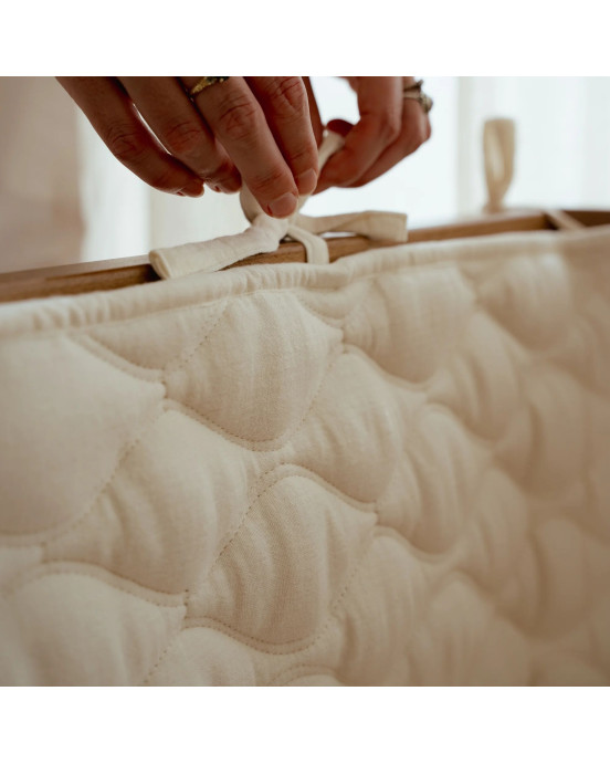 LITTLE DUTCH. Πάντα κούνιας Pure Soft White