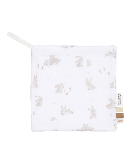 LITTLE DUTCH. Υφασμάτινο ντουντού από μουσελίνα Baby Bunny 20x2