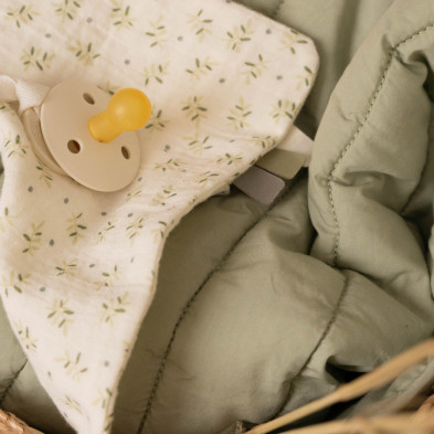 LITTLE DUTCH. Υφασμάτινο ντουντού από μουσελίνα Blueberry Leave