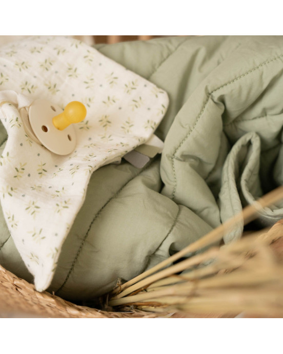 LITTLE DUTCH. Υφασμάτινο ντουντού από μουσελίνα Blueberry Leave