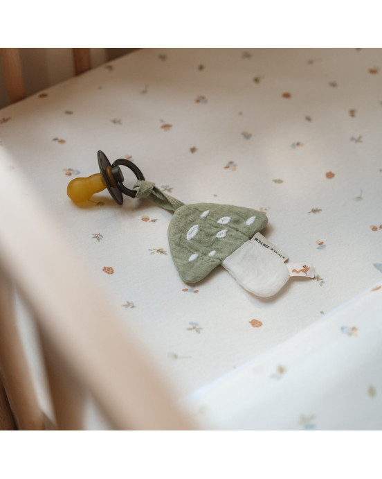 LITTLE DUTCH. Υφασμάτινο ντουντού από μουσελίνα Mushroo