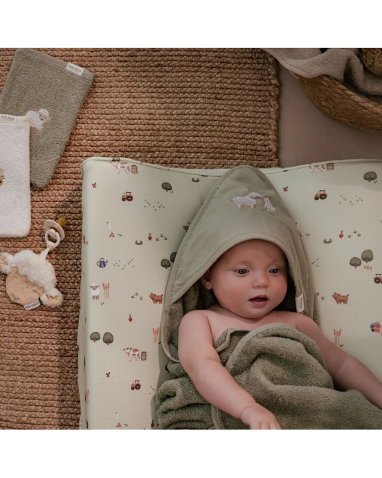 LITTLE DUTCH. Υφασμάτινο ντουντού Προβατάκι με κλιπ πιπίλας