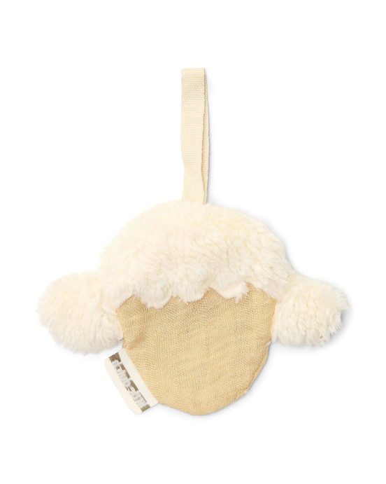 LITTLE DUTCH. Υφασμάτινο ντουντού Προβατάκι με κλιπ πιπίλας