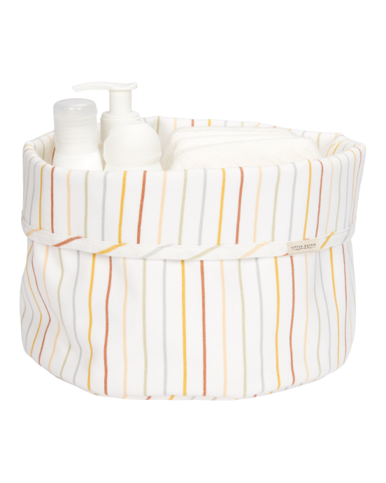 LITTLE DUTCH. Καλάθι αλλαξιέρας Vintage Sunny Stripes