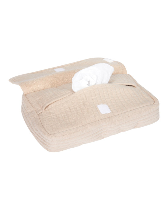 LITTLE DUTCH. Υφασμάτινη θήκη για μωρομάντηλα Pure Beige