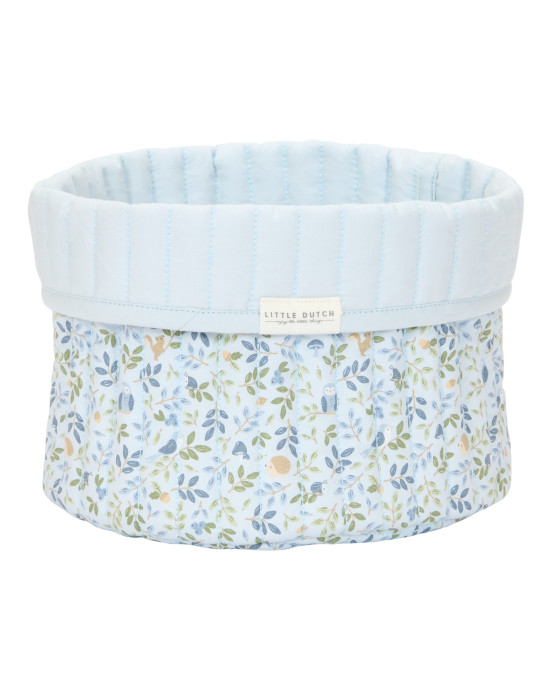 LITTLE DUTCH. Καλάθι αλλαξιέρας καπιτονέ μικρό Forest Adventure (δύο όψεων)