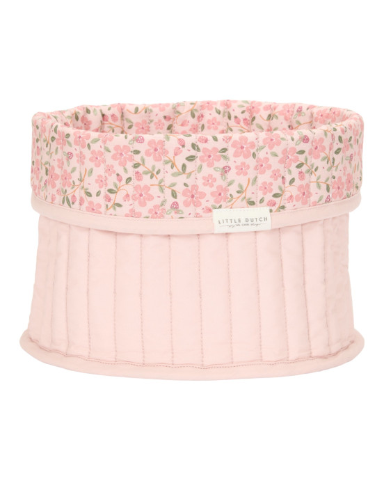 LITTLE DUTCH. Καλάθι αλλαξιέρας καπιτονέ μικρό Fairy Floral (δύο όψεων)