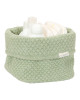 LITTLE DUTCH. Καλάθι αλλαξιέρας πλεκτό μικρό Pure Sage