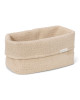 LITTLE DUTCH. Καλάθι αλλαξιέρας πλεκτό μεγάλο Pure Soft Beige