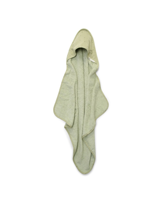 LITTLE DUTCH. Μπουρνουζοπετσέτα Pure Sage 75x75