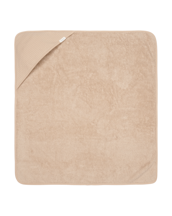 LITTLE DUTCH. Μπουρνουζοπετσέτα Pure Beige 75x75