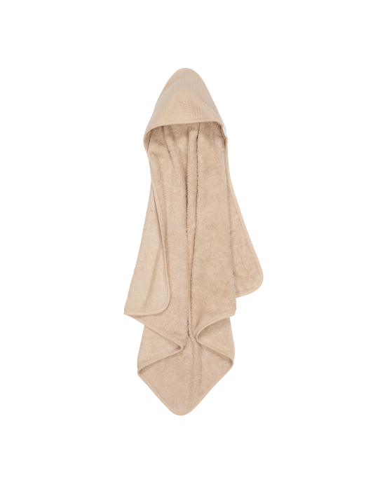 LITTLE DUTCH. Μπουρνουζοπετσέτα Pure Beige 75x75