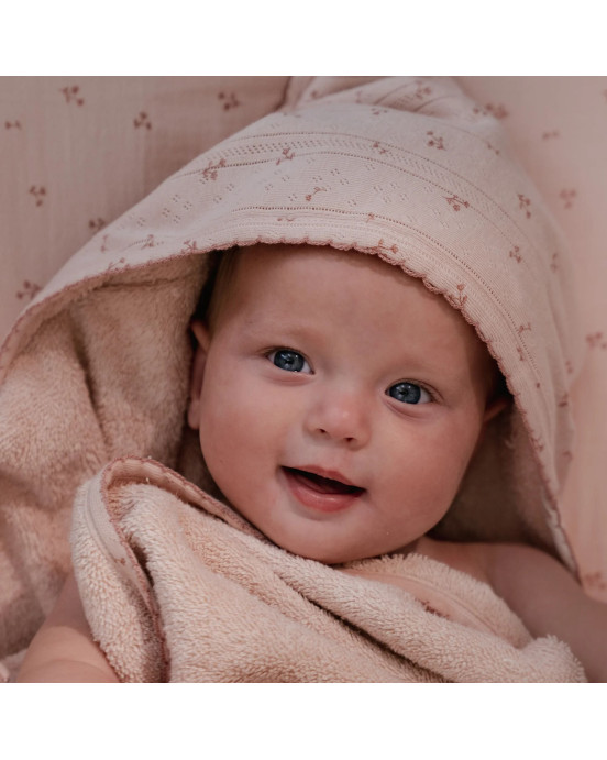 LITTLE DUTCH. Μπουρνουζοπετσέτα Pure Blossom 100x100