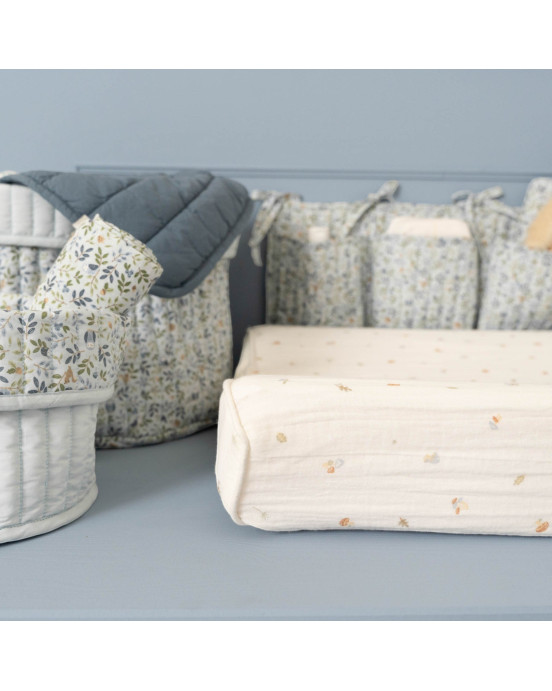 LITTLE DUTCH. Σετ 3 πανάκια μπάνιου από μουσελίνα Forest Friends