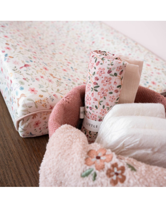LITTLE DUTCH. Σετ 2 πανάκια αγκαλιάς από μουσελίνα Fairy Floral / Blossom 70x70