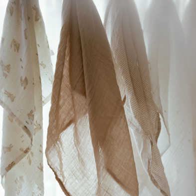 LITTLE DUTCH. Πανάκι αγκαλιάς - ύπνου από μουσελίνα Little Goose 120x120