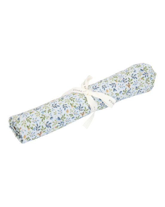 LITTLE DUTCH. Πανάκι αγκαλιάς - ύπνου από μουσελίνα Forest Adventure 120 x 120