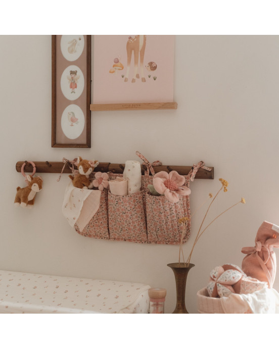 LITTLE DUTCH. Πανάκι αγκαλιάς - ύπνου από μουσελίνα Fairy Blossom 120 x 120