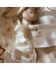 LITTLE DUTCH. Πανάκι αγκαλιάς - ύπνου από μουσελίνα Baby Bunny 120x120