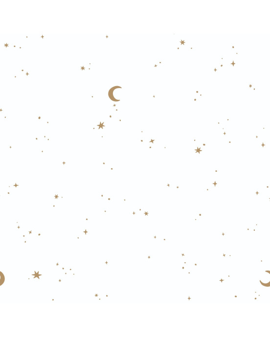 LITTLE DUTCH. Ταπετσαρία τοίχου Moon & Stars