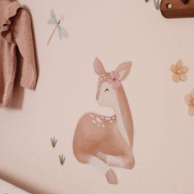 LITTLE DUTCH. Σετ 3 αυτοκόλλητα τοίχου Fairy Garden