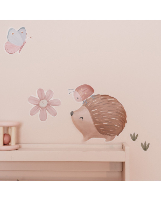 LITTLE DUTCH. Σετ 3 αυτοκόλλητα τοίχου Fairy Garden
