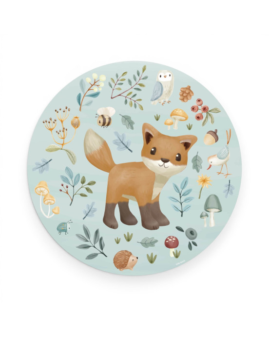 LITTLE DUTCH. Ταπετσαρία τοίχου στρογγυλή Forest Wonders