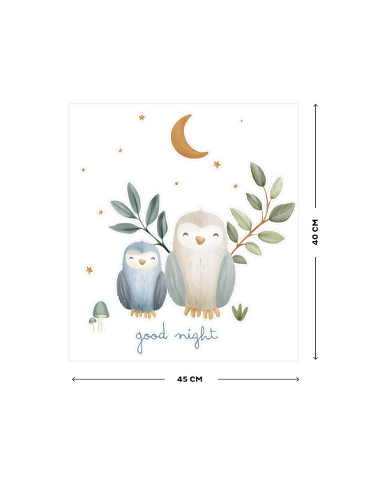 LITTLE DUTCH. Αυτοκόλλητα τοίχου Good Night