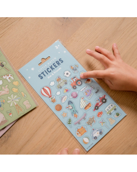 LITTLE DUTCH. Αυτοκόλλητα Jim & Friends