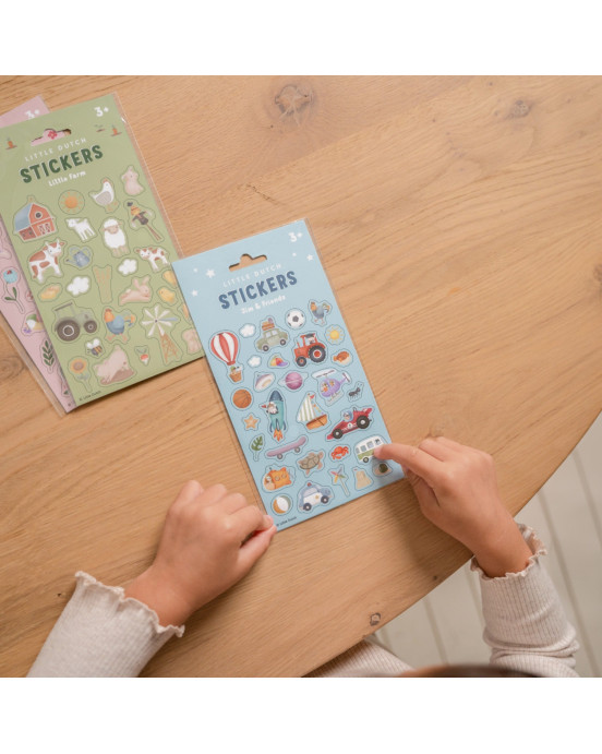 LITTLE DUTCH. Αυτοκόλλητα Jim & Friends