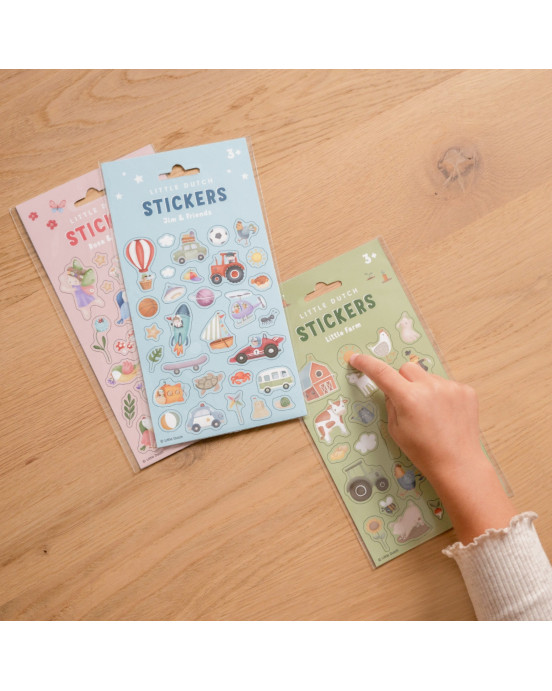 LITTLE DUTCH. Αυτοκόλλητα Rosa & Friends