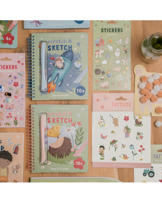 LITTLE DUTCH. Αυτοκόλλητα Little Farm