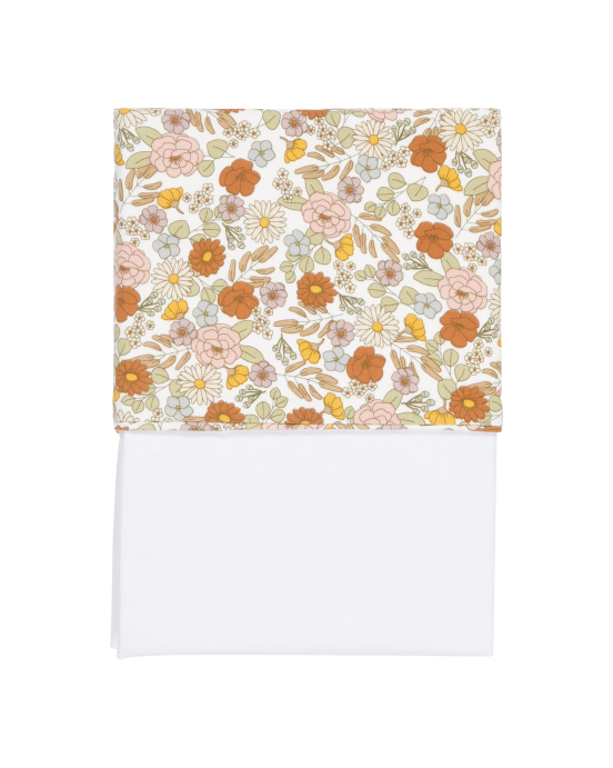 LITTLE DUTCH. Σεντόνι Vintage Little Flowers 110x140