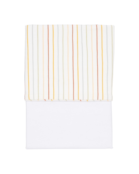 LITTLE DUTCH. Σεντόνι Vintage Sunny Stripes 110x140