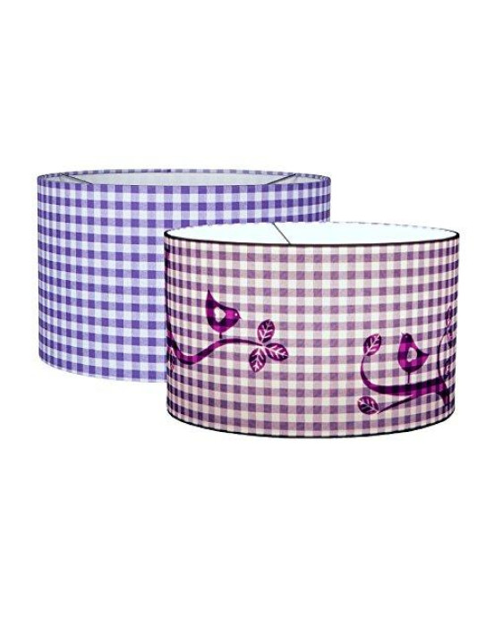 LITTLE DUTCH. Φωτιστικό οροφής Silhouette Bird on branch Purple