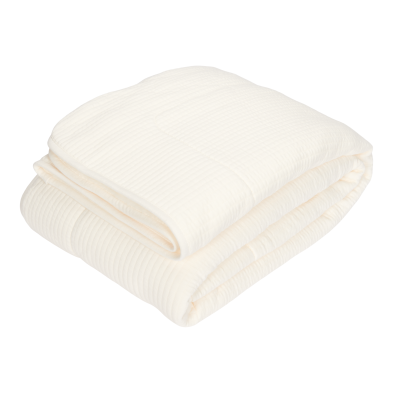 LITTLE DUTCH. Κουβέρτα Pure Soft White 110 x 140