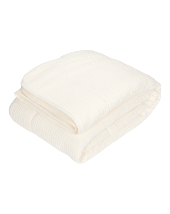 LITTLE DUTCH. Κουβέρτα Pure Soft White 110 x 140