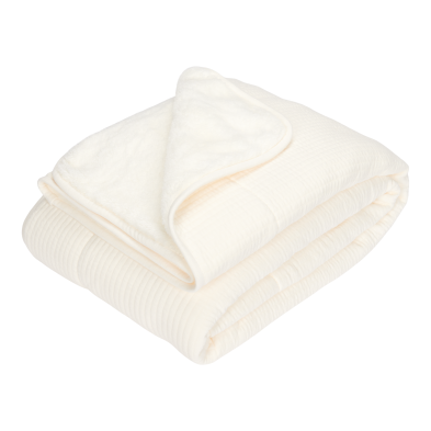 LITTLE DUTCH. Κουβέρτα Pure Soft White 110 x 140
