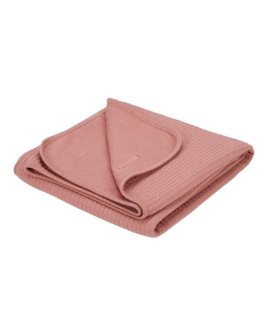 LITTLE DUTCH. Κουβέρτα καλοκαιρινή Pure Pink Blush 110 x 140