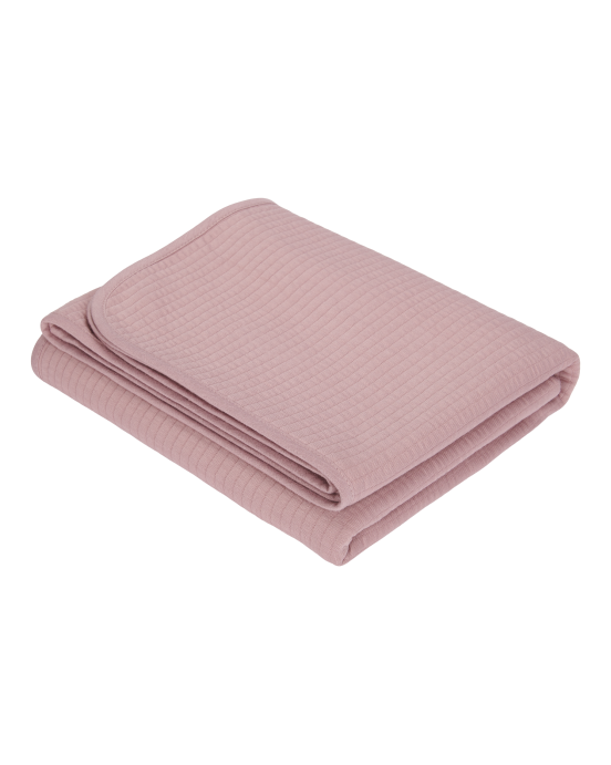 LITTLE DUTCH. Κουβέρτα καλοκαιρινή Pure Mauve 110 x 140