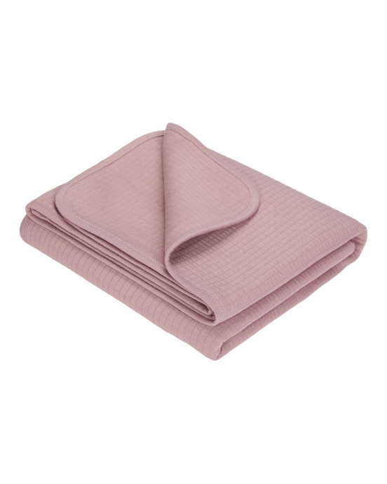 LITTLE DUTCH. Κουβέρτα καλοκαιρινή Pure Mauve 110 x 140