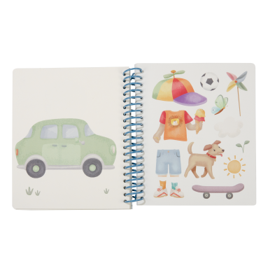 LITTLE DUTCH. Βιβλιαράκι Dress me up Jim & Friends